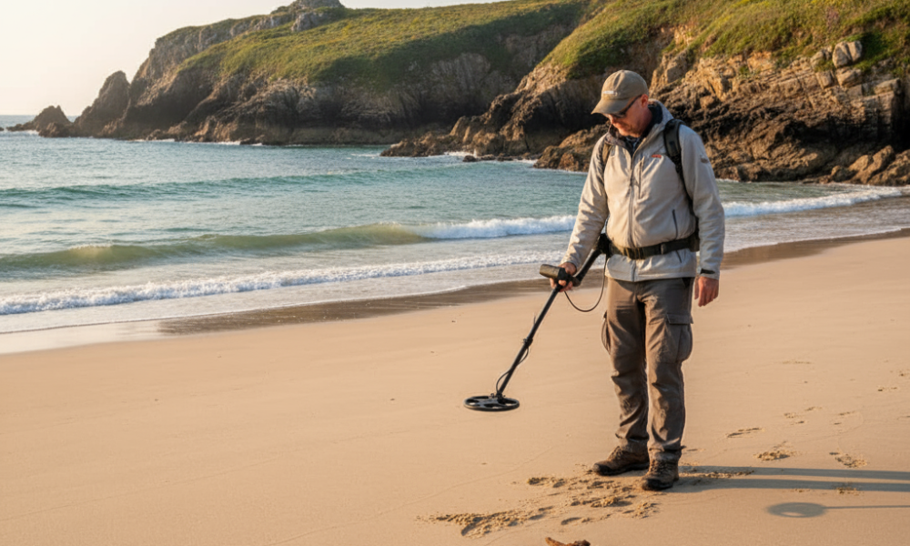 Meilleurs spots pour détection de métaux Bretagne : guide pratique