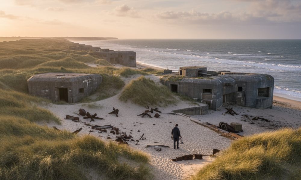 Meilleurs spots détection Normandie traces seconde guerre mondiale expliqués